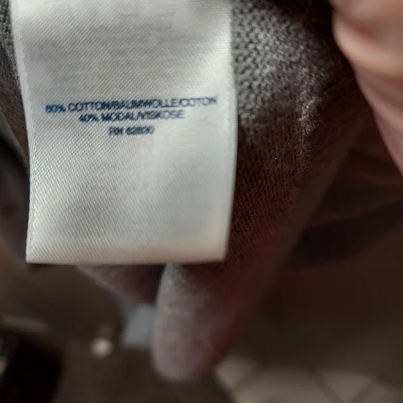 Lands' End Women's Gray Sweater 3x oeko-tex work lunch nwt - Picture 5 of 7